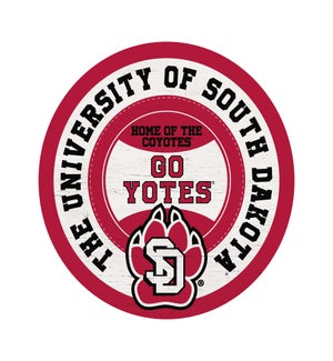 Traditional University Of South Dakota Circle